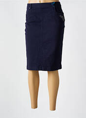 Jupe mi-longue bleu QUATTRO pour femme seconde vue