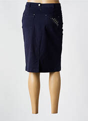 Jupe mi-longue bleu QUATTRO pour femme seconde vue