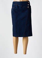Jupe mi-longue bleu QUATTRO pour femme seconde vue