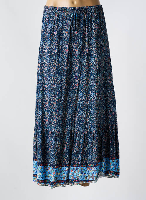 Jupe longue bleu QUATTRO pour femme