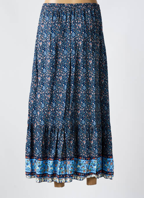 Jupe longue bleu QUATTRO pour femme