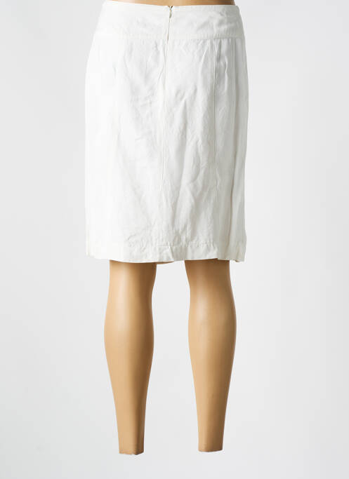 Jupe mi-longue beige QUATTRO pour femme