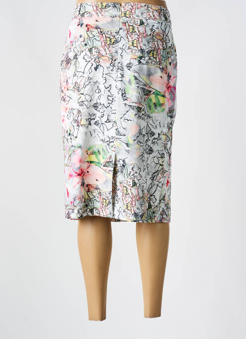 Jupe mi-longue gris QUATTRO pour femme