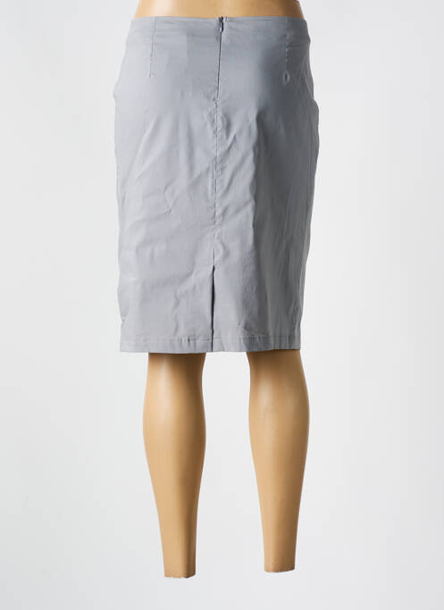 Jupe mi-longue gris QUATTRO pour femme