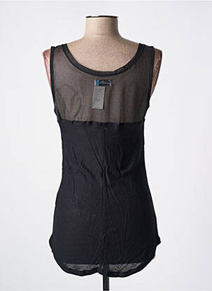 Top stretch sans manche noir QUATTRO femme