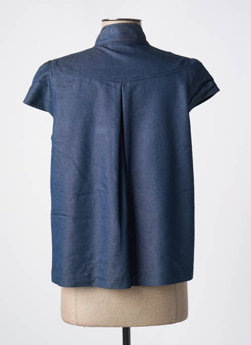 Blouse bleu QUATTRO pour femme