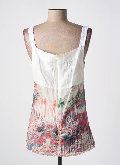 Top blanc QUATTRO pour femme