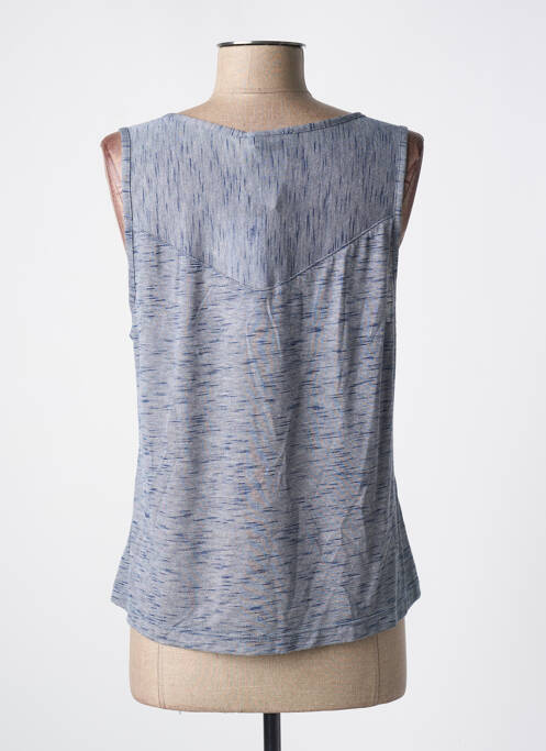 Top bleu QUATTRO pour femme