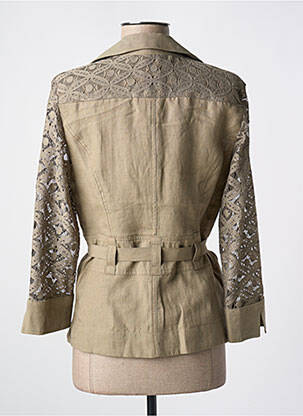 Veste casual poches vert QUATTRO femme