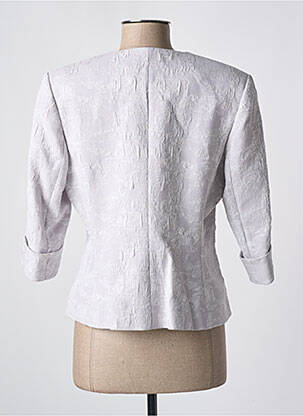 Veste chic poches gris QUATTRO femme