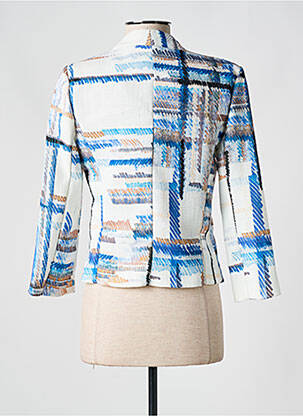 Blazer coupe cintrée bleu QUATTRO femme