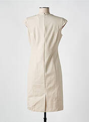 Robe mi-longue beige QUATTRO pour femme seconde vue