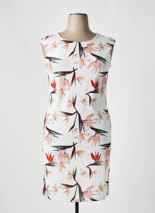 Robe courte beige QUATTRO pour femme