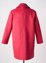 Manteau long rose RINO & PELLE pour femme seconde vue