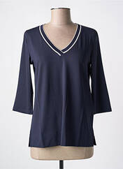 Top bleu MARIA BELLENTANI pour femme seconde vue