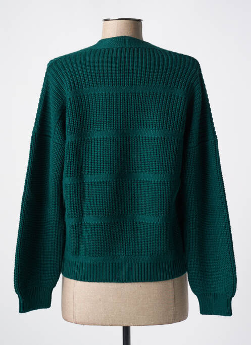 Gilet manches longues vert MARIA BELLENTANI pour femme