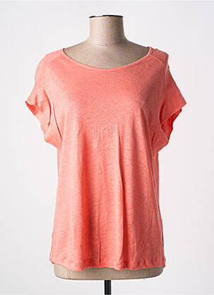 Top manches courtes manches courtes rose QUATTRO femme