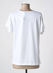 T-shirt blanc QUATTRO pour femme seconde vue