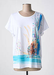 T-shirt blanc QUATTRO pour femme seconde vue