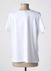 T-shirt blanc QUATTRO pour femme seconde vue
