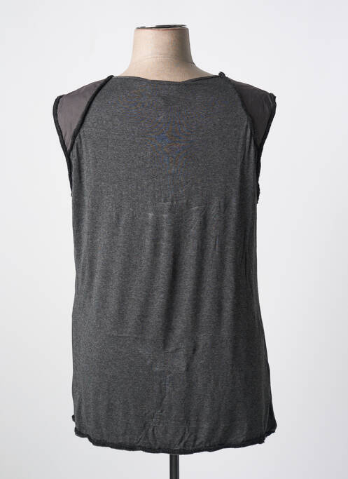 Top manches courtes manches courtes gris ELISA CAVALETTI femme