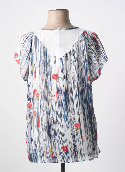 Top bleu QUATTRO pour femme