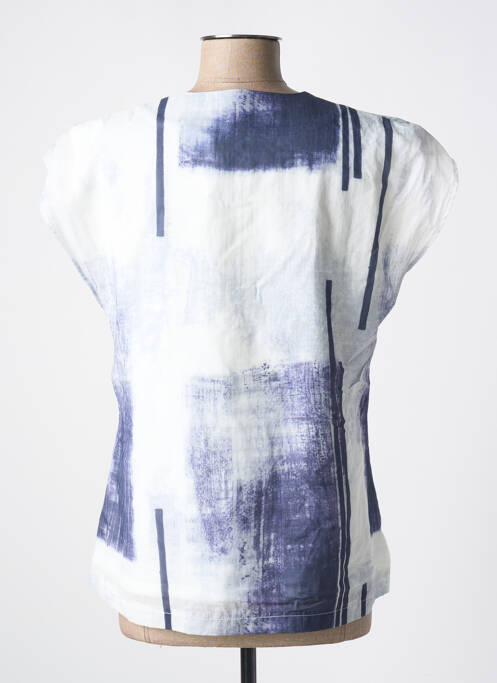 Top bleu QUATTRO pour femme