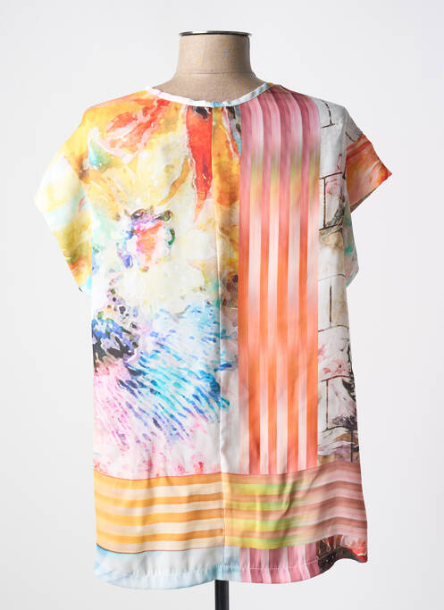 Top orange QUATTRO pour femme