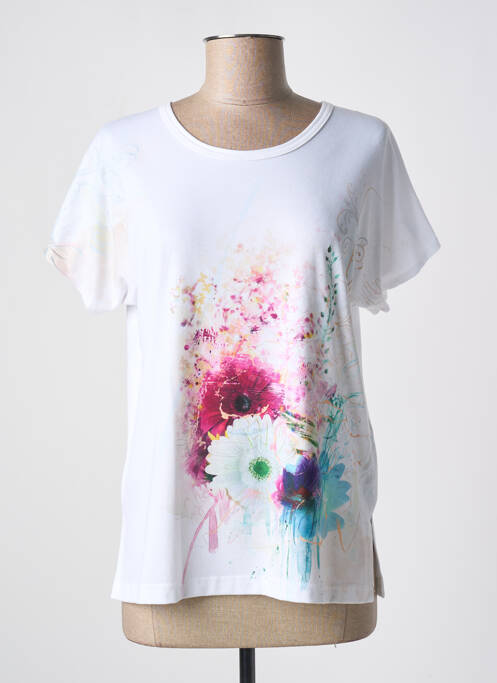 T-shirt blanc QUATTRO pour femme
