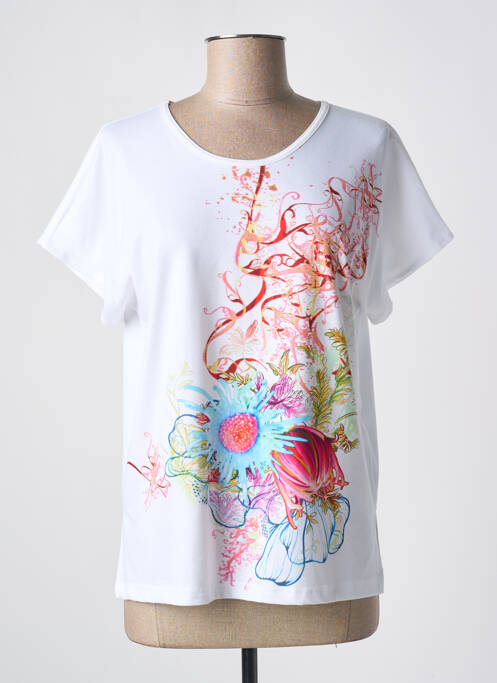 T-shirt blanc QUATTRO pour femme