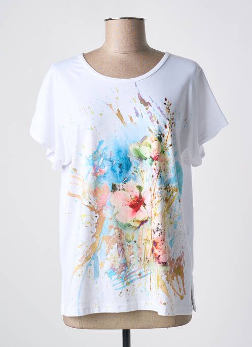T-shirt blanc QUATTRO pour femme