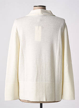 Pull coupe cintrée manches longues beige MARIA BELLENTANI femme