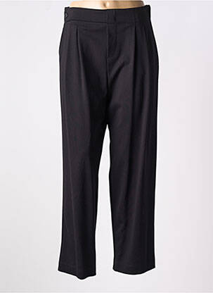 Pantalon droit stretch taille haute bleu DIANA GALLESI femme
