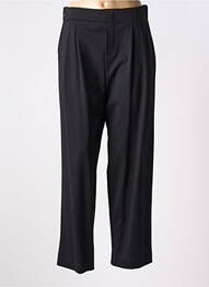 Pantalon droit stretch taille haute noir DIANA GALLESI femme
