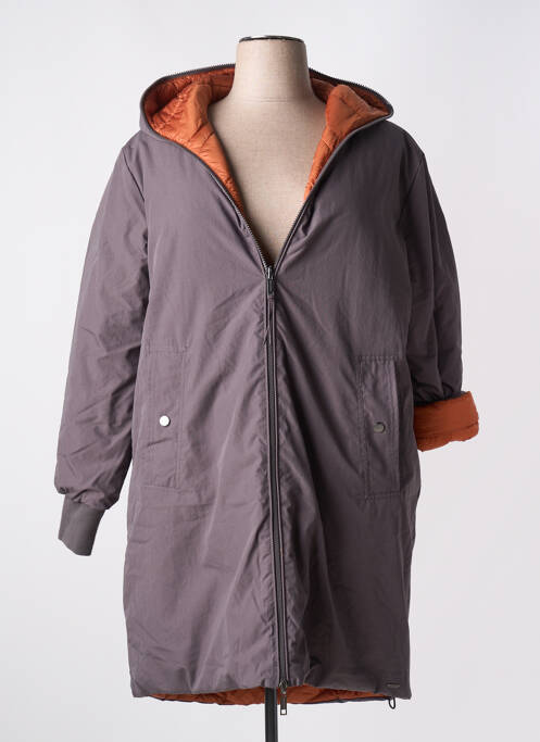 Doudoune gris RINO & PELLE pour femme