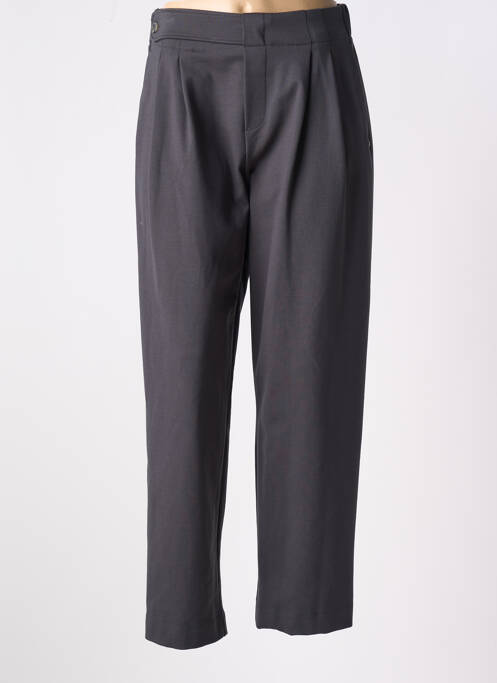 Pantalon droit gris DIANA GALLESI pour femme