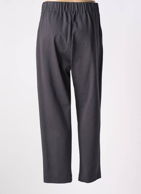 Pantalon droit gris DIANA GALLESI pour femme