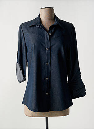 Chemisier bleu QUATTRO pour femme