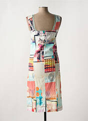 Robe mi-longue blanc QUATTRO pour femme seconde vue