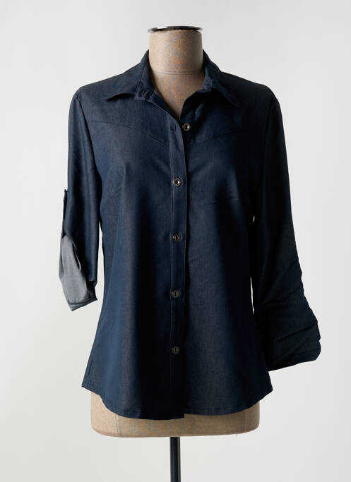 Chemisier bleu QUATTRO pour femme