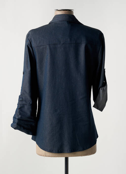 Chemisier bleu QUATTRO femme