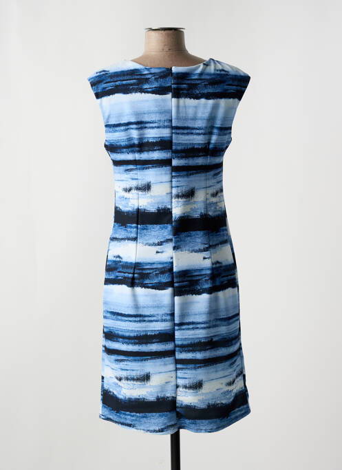 Robe mi-longue bleu QUATTRO pour femme