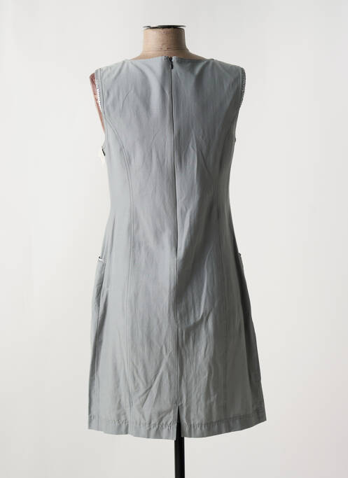 Robe mi-longue gris QUATTRO pour femme