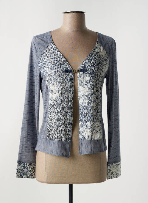 Veste casual bleu QUATTRO pour femme