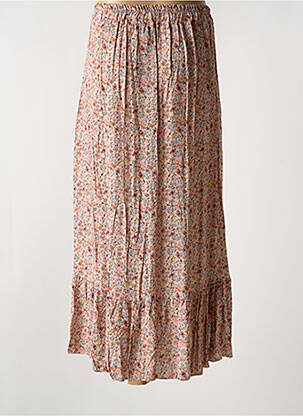 Jupe mi-longue rose QUATTRO femme
