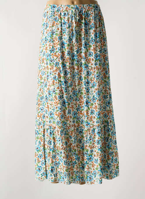 Jupe longue bleu QUATTRO pour femme