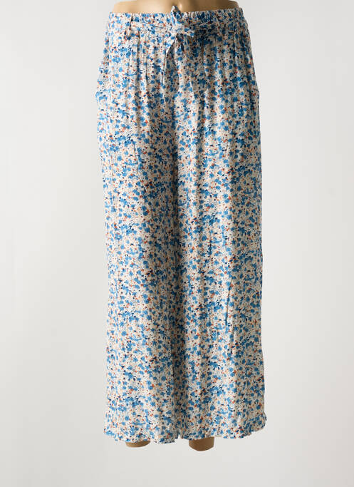 Pantalon droit bleu QUATTRO pour femme