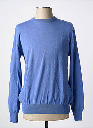 Pull col rond manches longues violet USHUAIA homme
