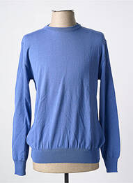 Pull col rond manches longues violet USHUAIA homme