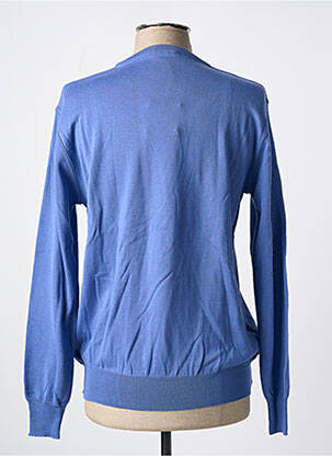 Pull col rond manches longues violet USHUAIA homme